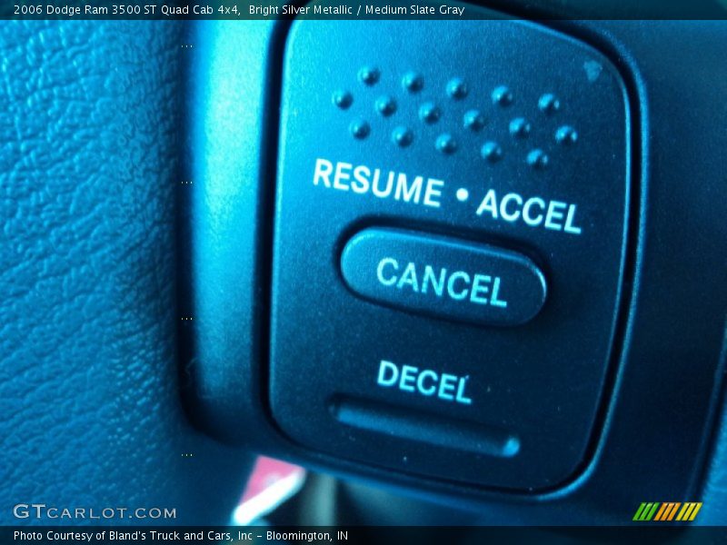 Bright Silver Metallic / Medium Slate Gray 2006 Dodge Ram 3500 ST Quad Cab 4x4
