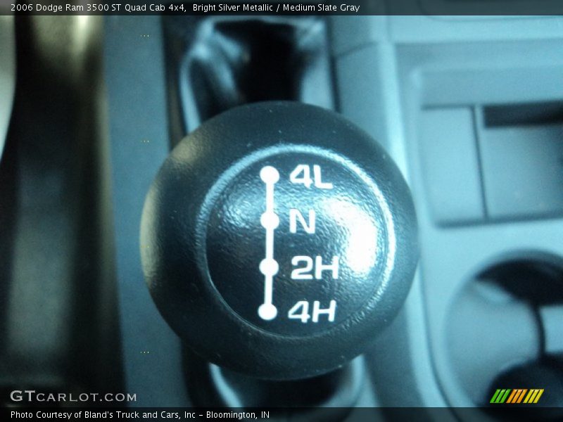Bright Silver Metallic / Medium Slate Gray 2006 Dodge Ram 3500 ST Quad Cab 4x4