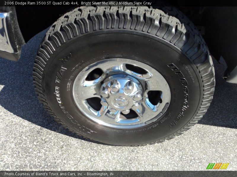 Bright Silver Metallic / Medium Slate Gray 2006 Dodge Ram 3500 ST Quad Cab 4x4
