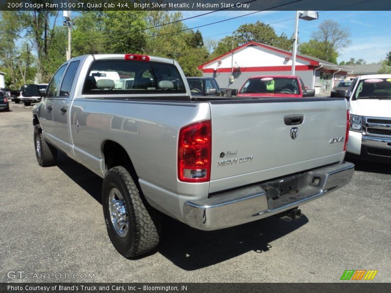 Bright Silver Metallic / Medium Slate Gray 2006 Dodge Ram 3500 ST Quad Cab 4x4