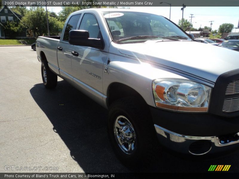 Bright Silver Metallic / Medium Slate Gray 2006 Dodge Ram 3500 ST Quad Cab 4x4