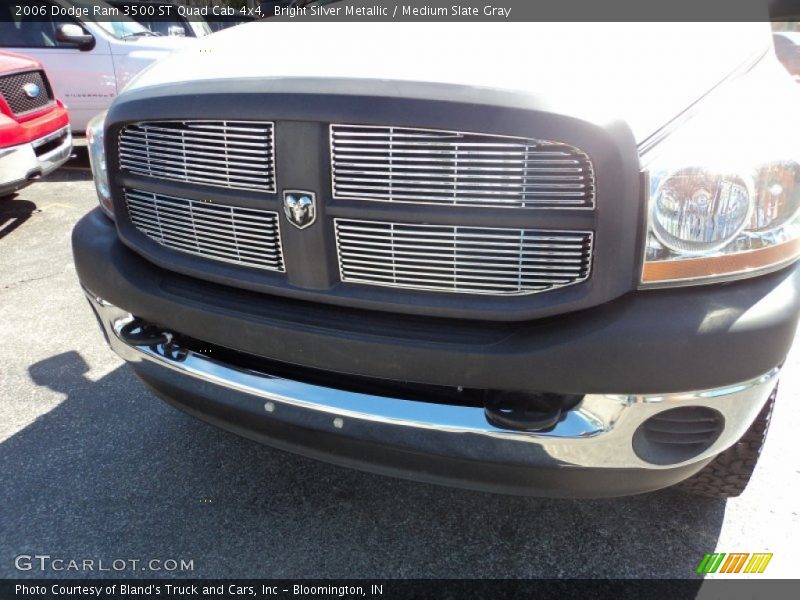 Bright Silver Metallic / Medium Slate Gray 2006 Dodge Ram 3500 ST Quad Cab 4x4