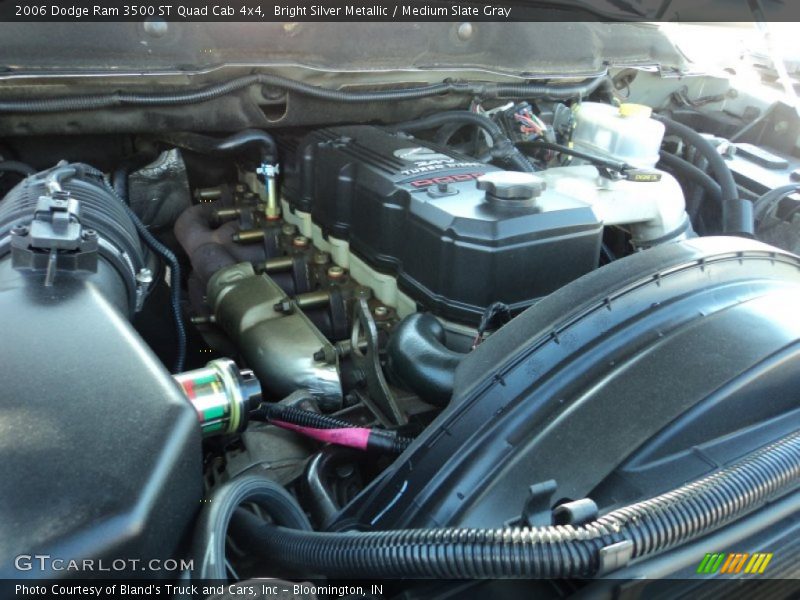 Bright Silver Metallic / Medium Slate Gray 2006 Dodge Ram 3500 ST Quad Cab 4x4