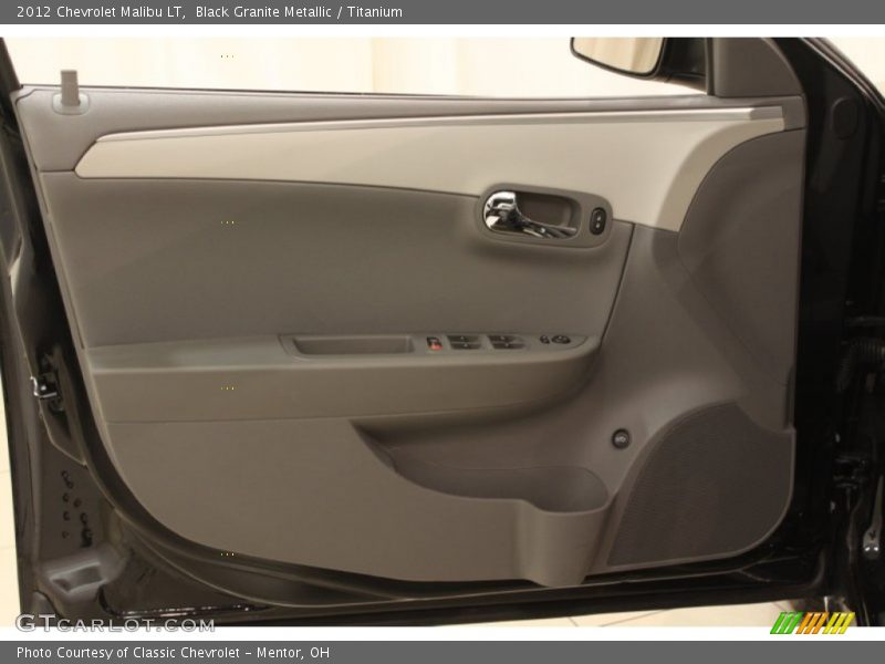 Black Granite Metallic / Titanium 2012 Chevrolet Malibu LT