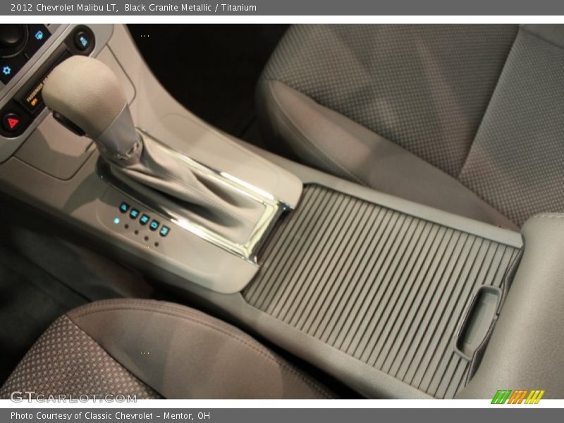 Black Granite Metallic / Titanium 2012 Chevrolet Malibu LT