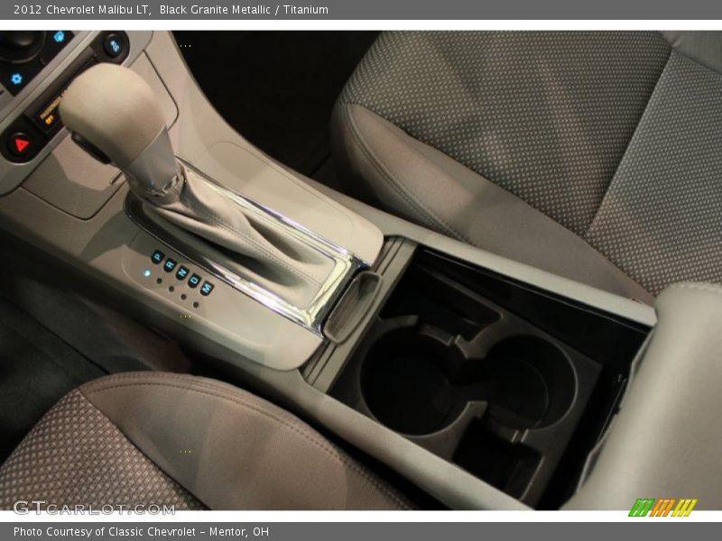 Black Granite Metallic / Titanium 2012 Chevrolet Malibu LT