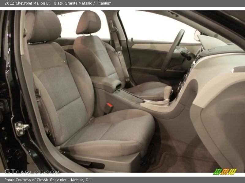 Black Granite Metallic / Titanium 2012 Chevrolet Malibu LT