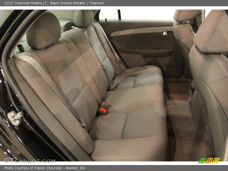 Black Granite Metallic / Titanium 2012 Chevrolet Malibu LT