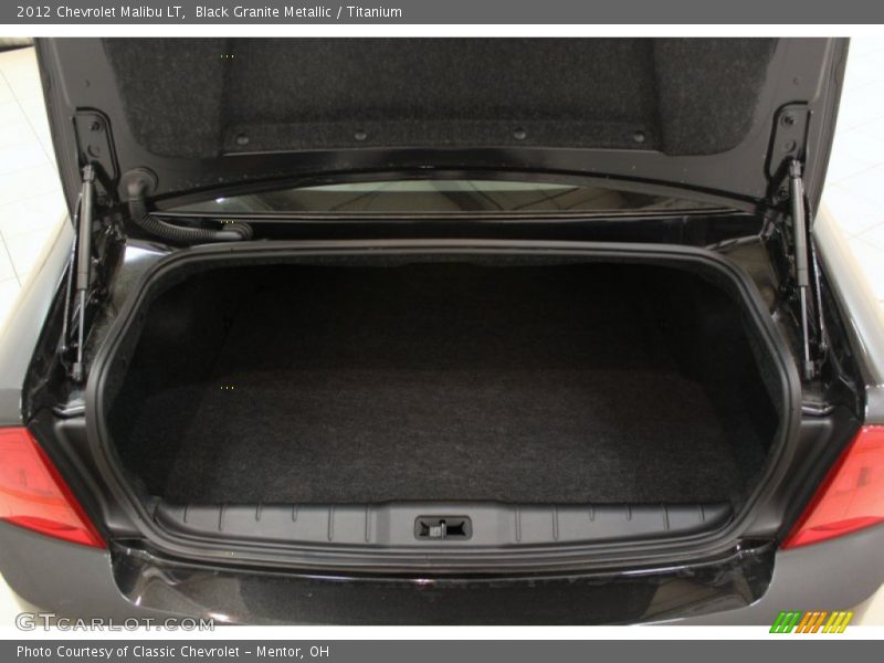 Black Granite Metallic / Titanium 2012 Chevrolet Malibu LT