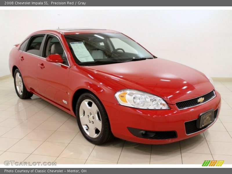 Precision Red / Gray 2008 Chevrolet Impala SS