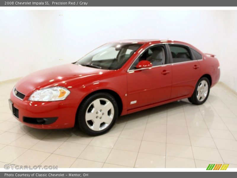 Precision Red / Gray 2008 Chevrolet Impala SS