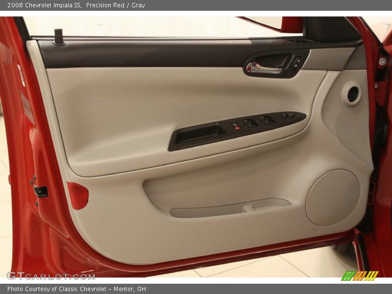 Precision Red / Gray 2008 Chevrolet Impala SS