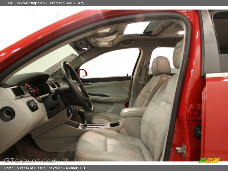 Precision Red / Gray 2008 Chevrolet Impala SS