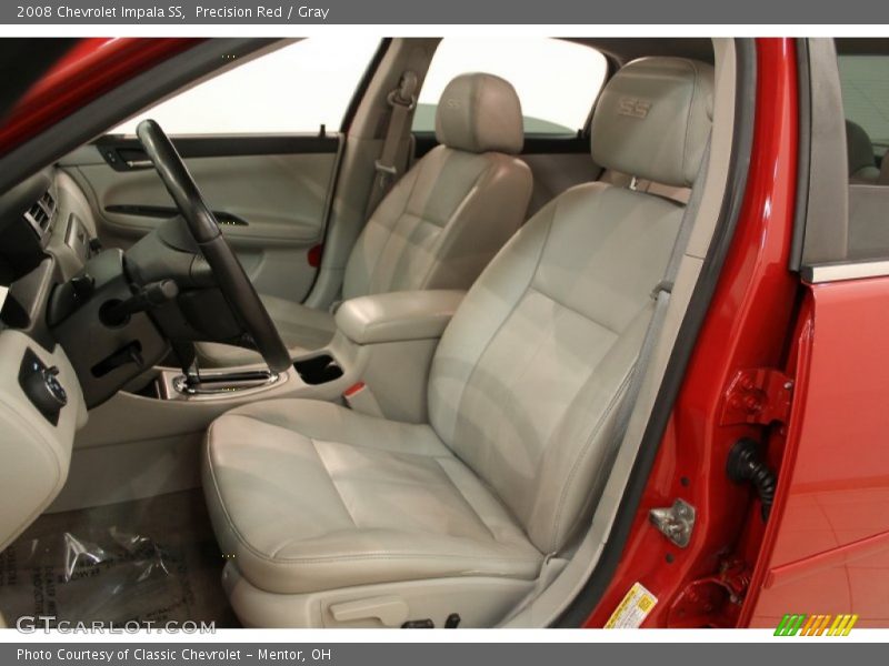 Precision Red / Gray 2008 Chevrolet Impala SS