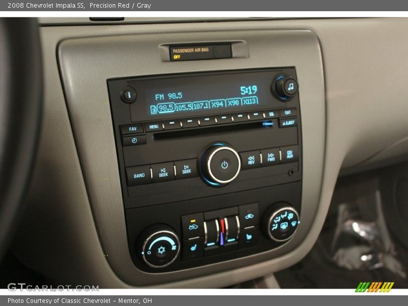 Precision Red / Gray 2008 Chevrolet Impala SS