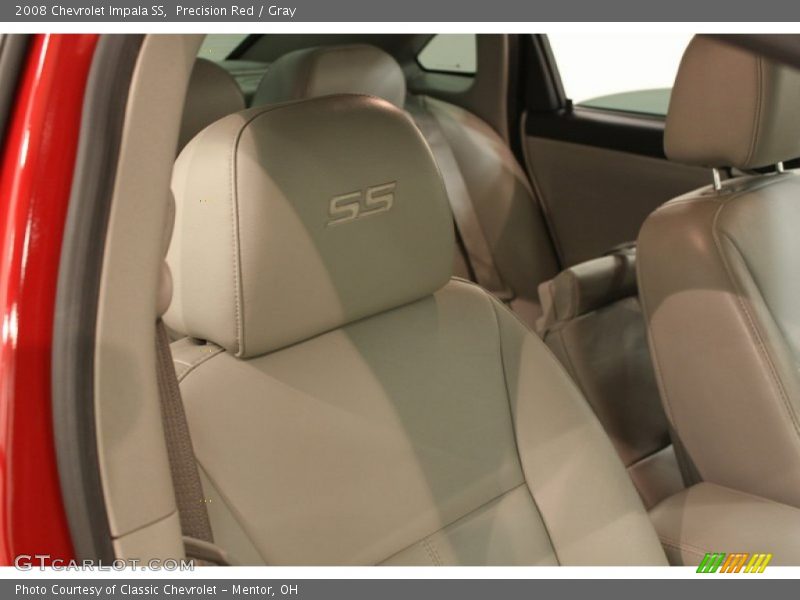 Precision Red / Gray 2008 Chevrolet Impala SS