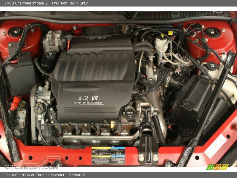 Precision Red / Gray 2008 Chevrolet Impala SS