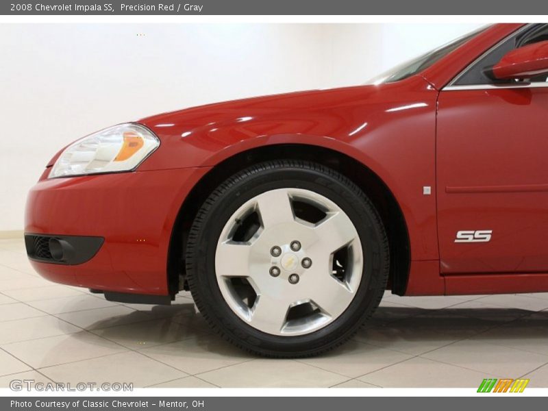 Precision Red / Gray 2008 Chevrolet Impala SS