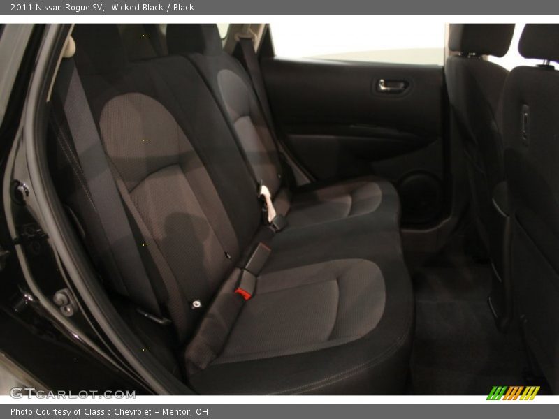 Wicked Black / Black 2011 Nissan Rogue SV