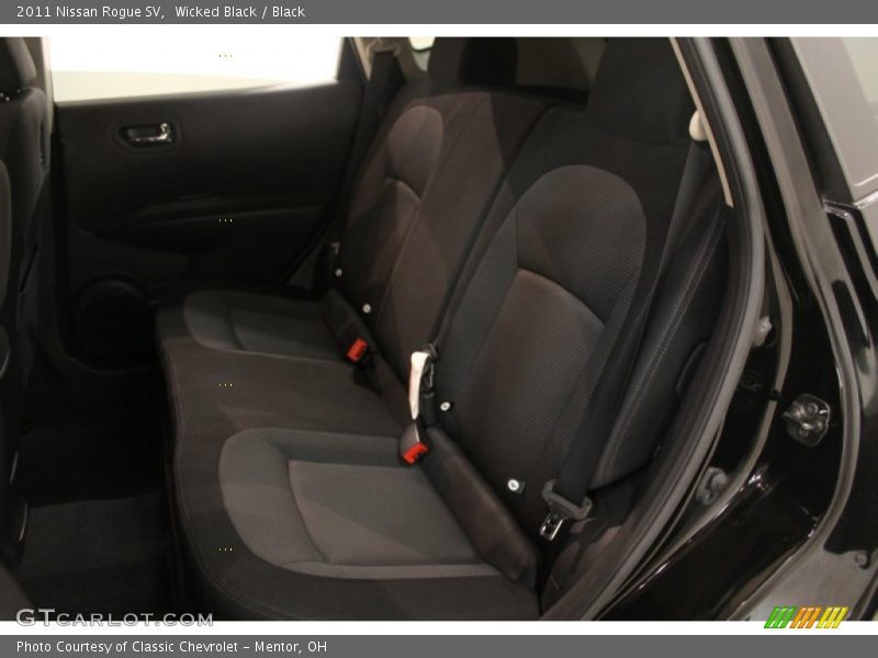 Wicked Black / Black 2011 Nissan Rogue SV