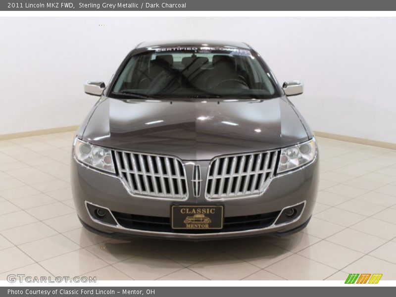 Sterling Grey Metallic / Dark Charcoal 2011 Lincoln MKZ FWD