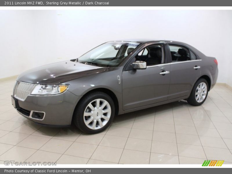 Sterling Grey Metallic / Dark Charcoal 2011 Lincoln MKZ FWD