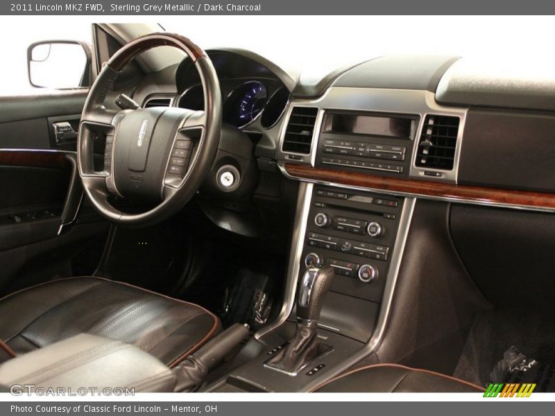 Sterling Grey Metallic / Dark Charcoal 2011 Lincoln MKZ FWD