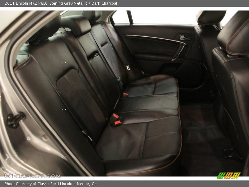 Sterling Grey Metallic / Dark Charcoal 2011 Lincoln MKZ FWD