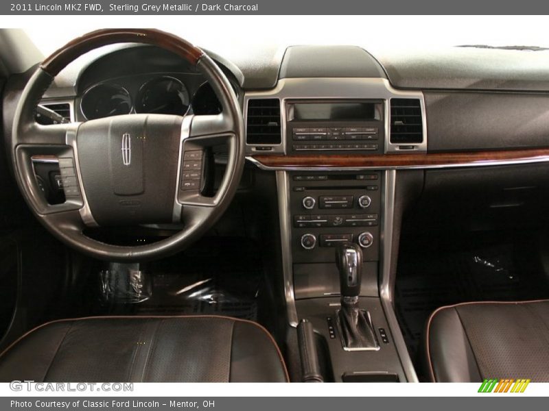 Sterling Grey Metallic / Dark Charcoal 2011 Lincoln MKZ FWD