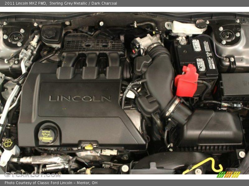 Sterling Grey Metallic / Dark Charcoal 2011 Lincoln MKZ FWD
