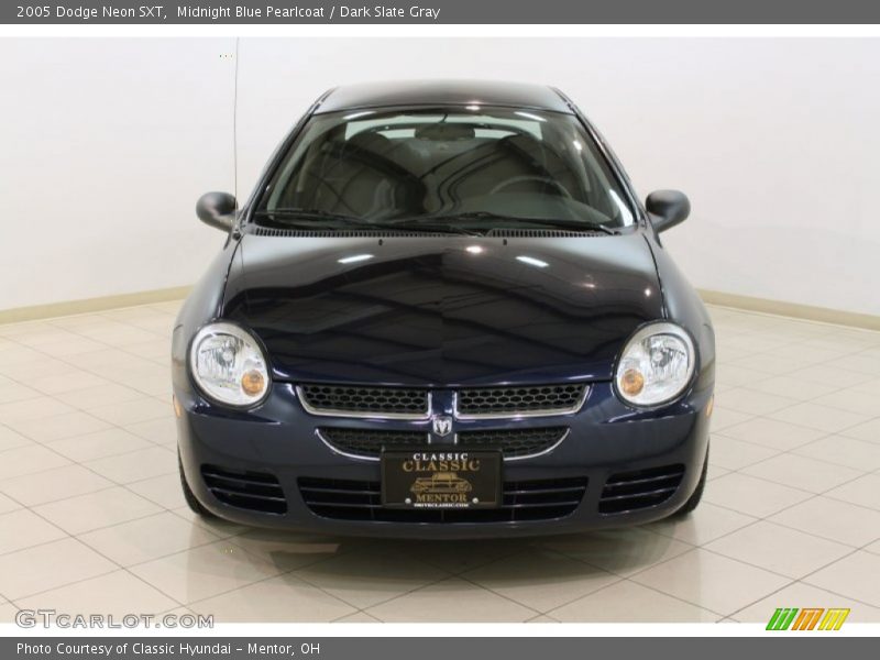 Midnight Blue Pearlcoat / Dark Slate Gray 2005 Dodge Neon SXT