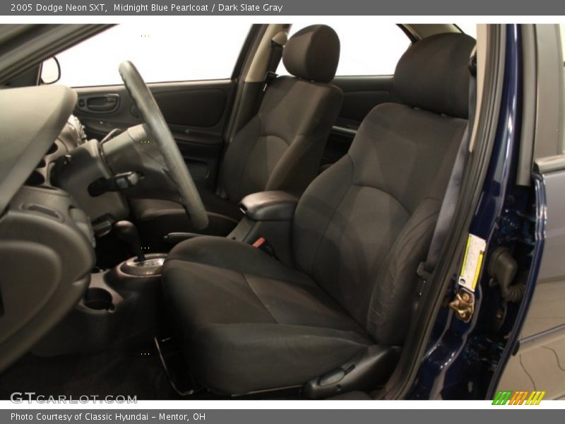 Midnight Blue Pearlcoat / Dark Slate Gray 2005 Dodge Neon SXT