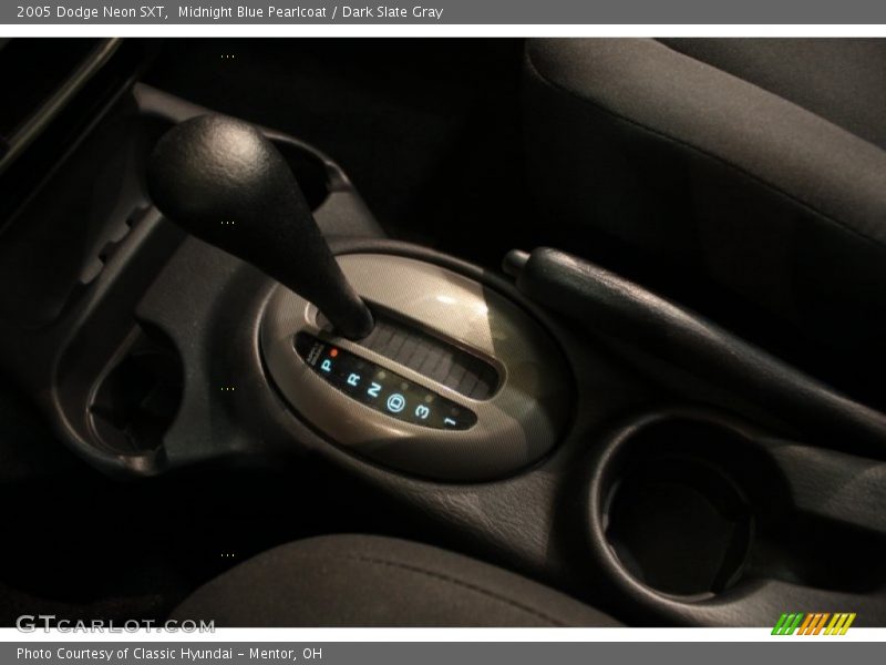 Midnight Blue Pearlcoat / Dark Slate Gray 2005 Dodge Neon SXT