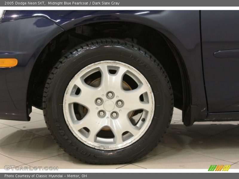 Midnight Blue Pearlcoat / Dark Slate Gray 2005 Dodge Neon SXT