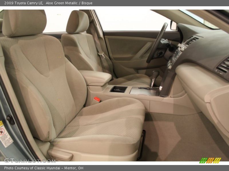 Aloe Green Metallic / Bisque 2009 Toyota Camry LE