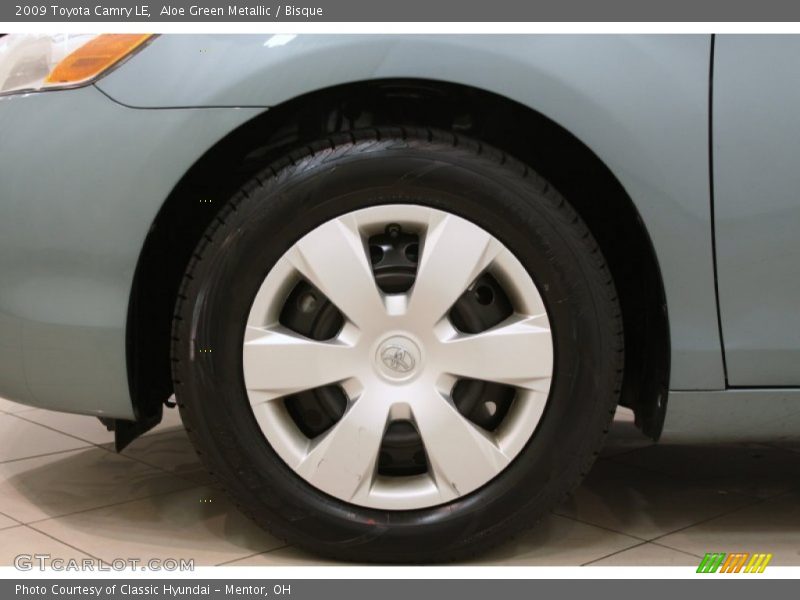 Aloe Green Metallic / Bisque 2009 Toyota Camry LE