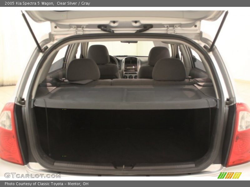 Clear Silver / Gray 2005 Kia Spectra 5 Wagon