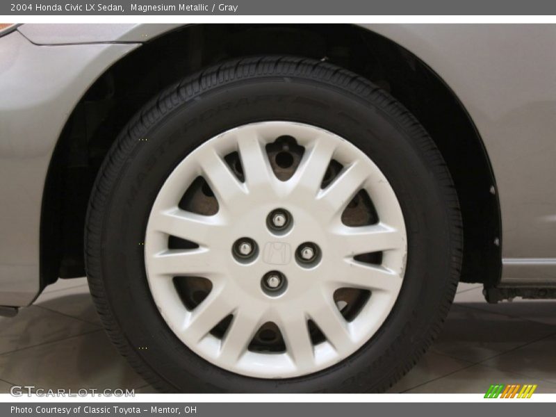 Magnesium Metallic / Gray 2004 Honda Civic LX Sedan