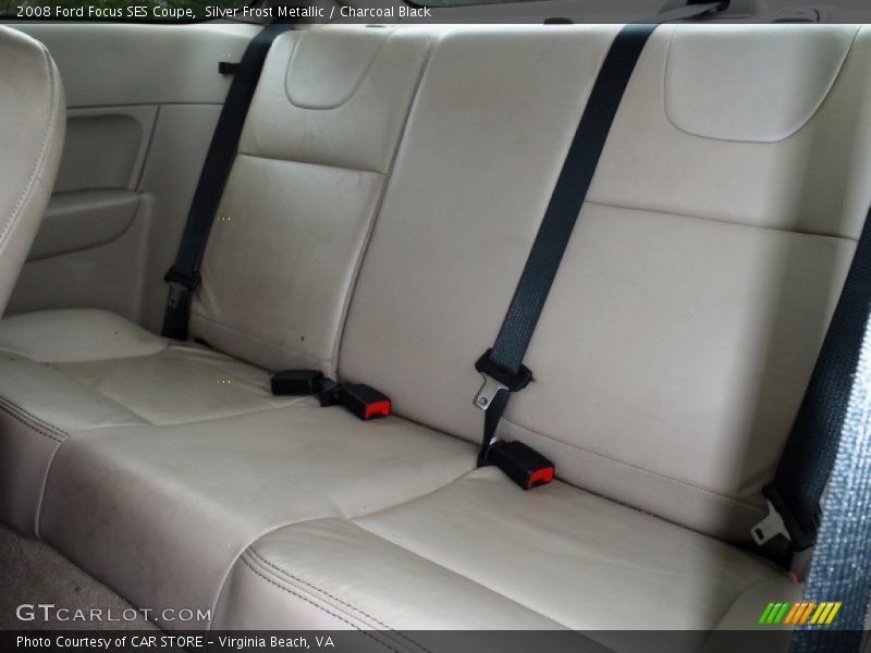 Silver Frost Metallic / Charcoal Black 2008 Ford Focus SES Coupe