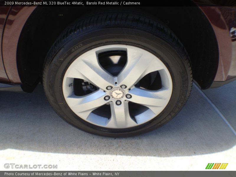 Barolo Red Metallic / Cashmere 2009 Mercedes-Benz ML 320 BlueTec 4Matic