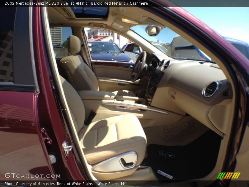 Barolo Red Metallic / Cashmere 2009 Mercedes-Benz ML 320 BlueTec 4Matic