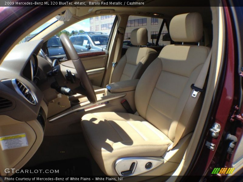 Barolo Red Metallic / Cashmere 2009 Mercedes-Benz ML 320 BlueTec 4Matic