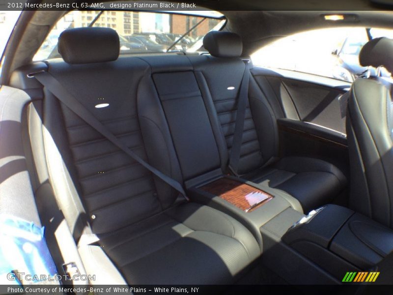 designo Platinum Black / Black 2012 Mercedes-Benz CL 63 AMG