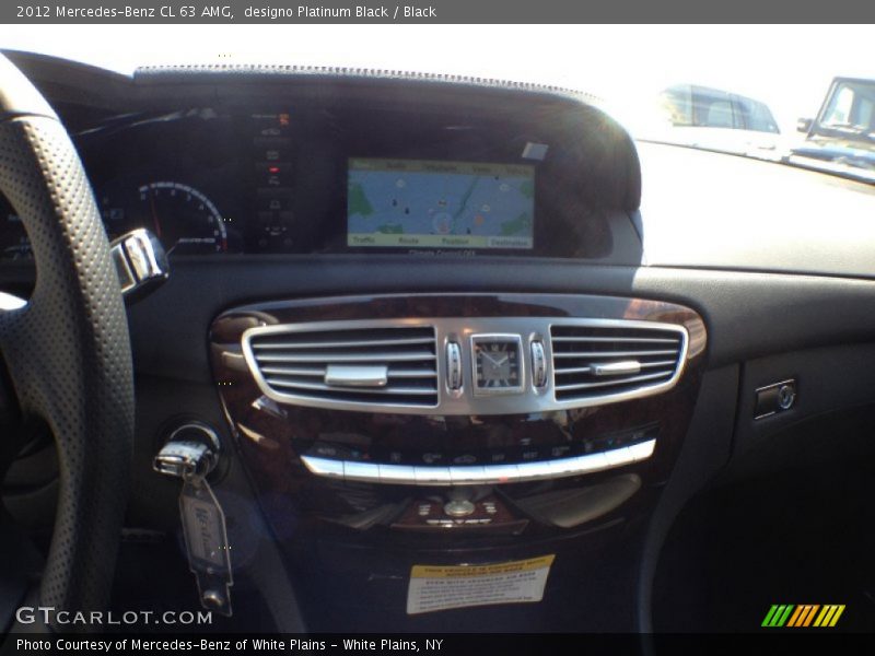 designo Platinum Black / Black 2012 Mercedes-Benz CL 63 AMG