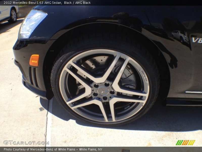 Black / AMG Black 2012 Mercedes-Benz S 63 AMG Sedan