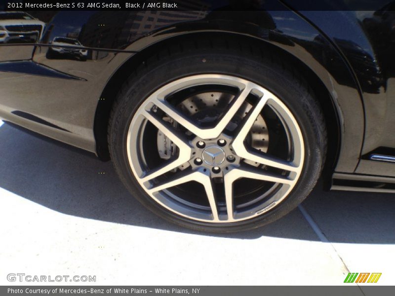 Black / AMG Black 2012 Mercedes-Benz S 63 AMG Sedan