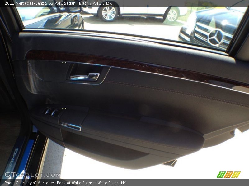 Black / AMG Black 2012 Mercedes-Benz S 63 AMG Sedan