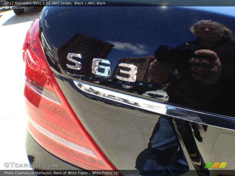 Black / AMG Black 2012 Mercedes-Benz S 63 AMG Sedan