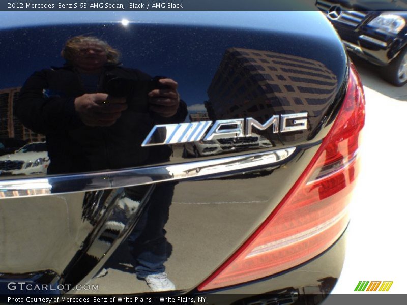 Black / AMG Black 2012 Mercedes-Benz S 63 AMG Sedan