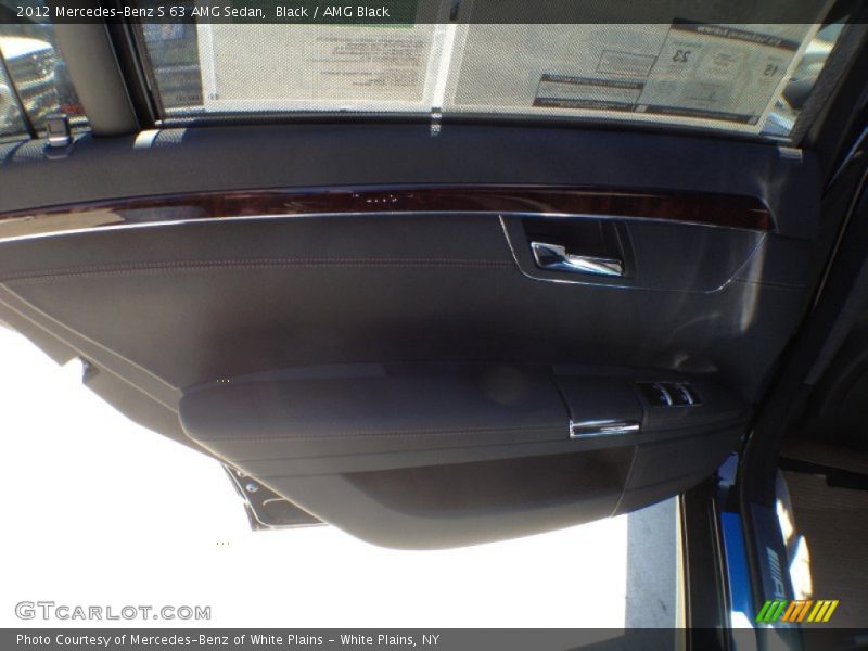 Black / AMG Black 2012 Mercedes-Benz S 63 AMG Sedan